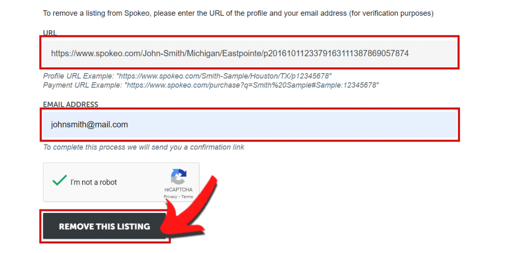 Remove Information from Spokeo.com - DeleteMyInfo