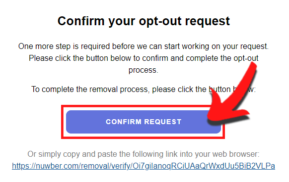 Remove Information from Nuwber - DeleteMyInfo