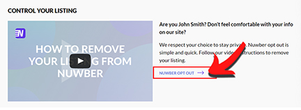 Delete My Info - Remove Information from Nuwber