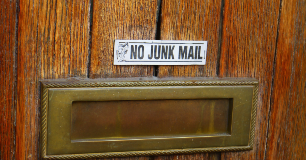 Deletemyinfo No Junk Mail