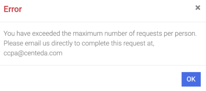 Deletemyinfo Centeda