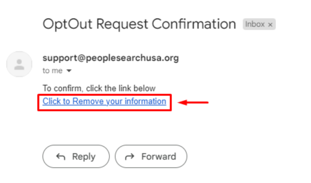 Deletemyinfo PeopleSearch