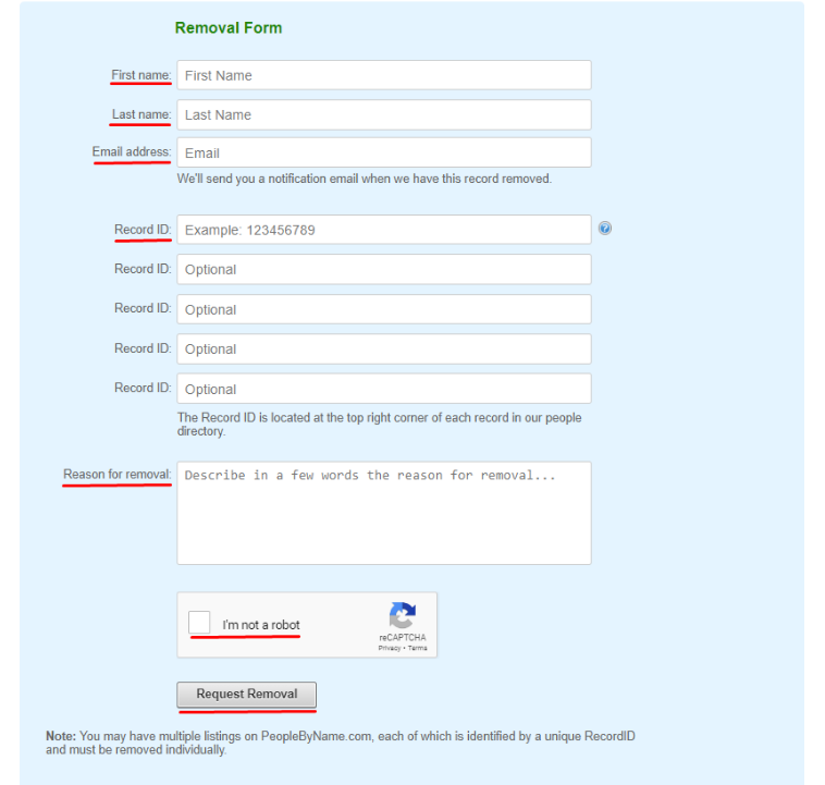 Deletemyinfo Peoplebyname