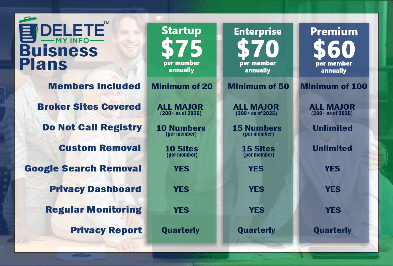 dmi business plans